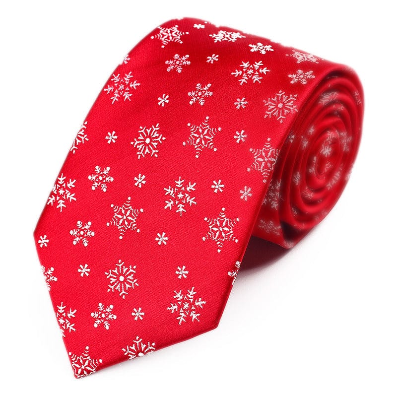 Menaful™ 2111286 Men's British Style Polyester Christmas Necktie