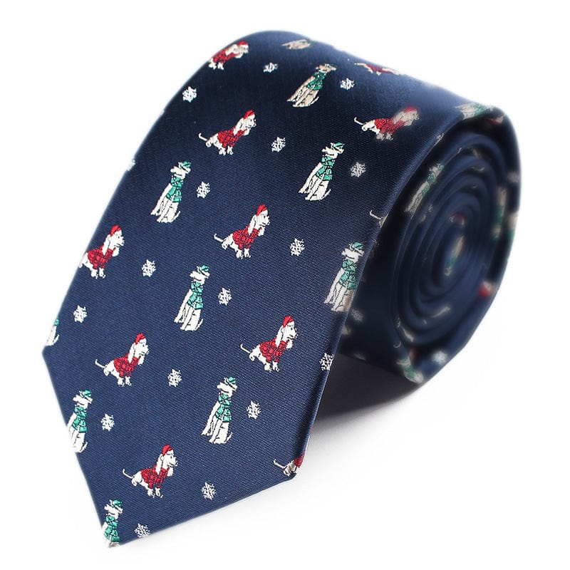 Menaful™ 2111290 Men's British Style Polyester Christmas Necktie