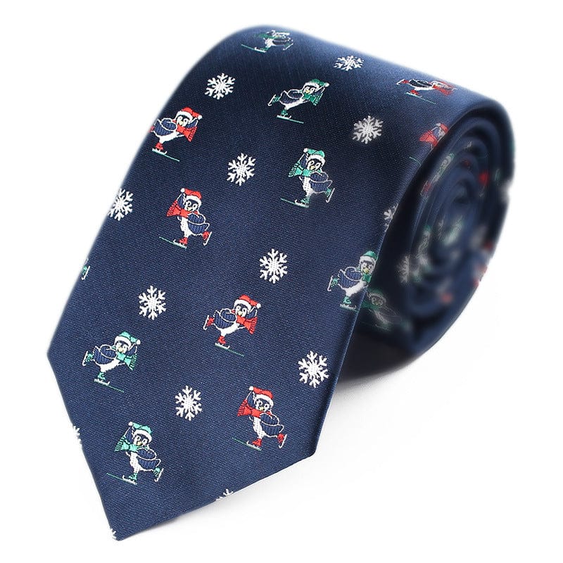 Menaful™ 2111291 Men's British Style Polyester Christmas Necktie