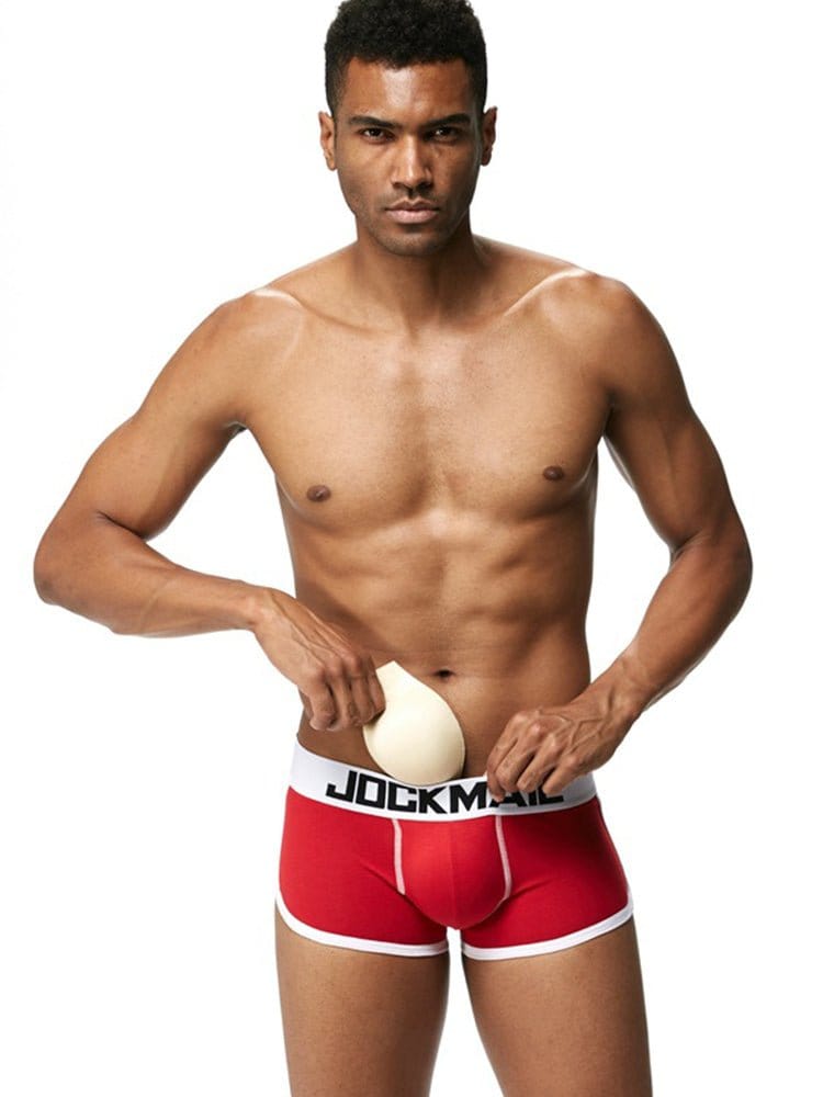 menaful 3D Padded Push Up Boxer Briefs