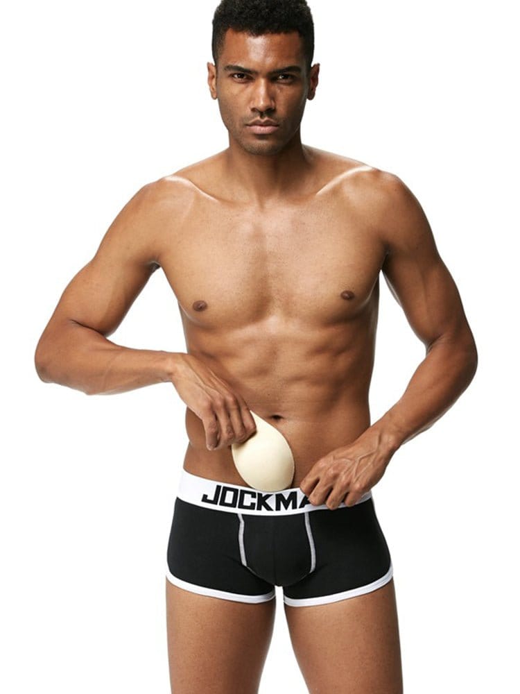 menaful 3D Padded Push Up Boxer Briefs