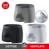 Menaful™ 3Pcs-M1751-3D / L / 3PCS 3 Pcs Sexy Organic Cotton Boxers Shorts