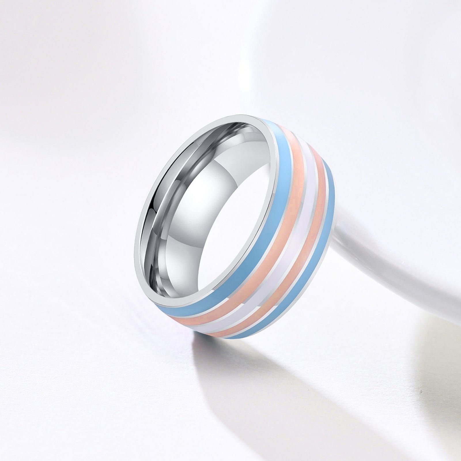 Menaful™ 8mm Rainbow gay Ring