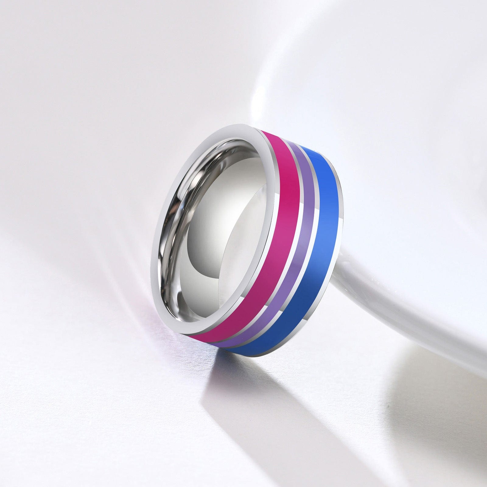 Menaful™ 8mm Rainbow gay Ring