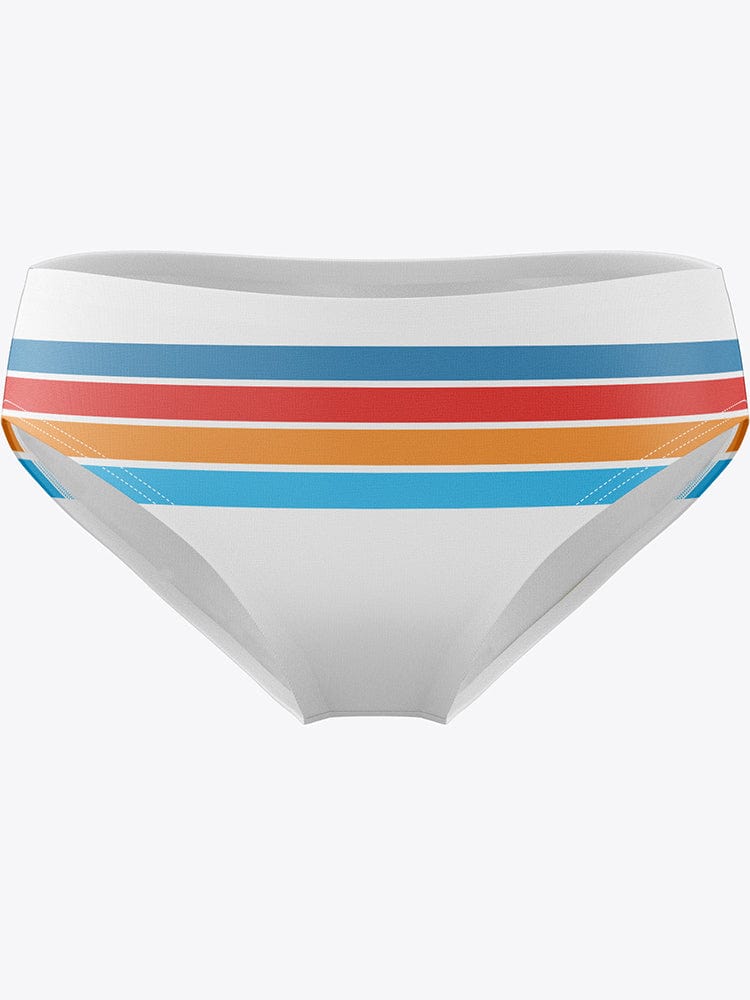 menaful A / S Men's 3D Printed Beach Swim Briefs