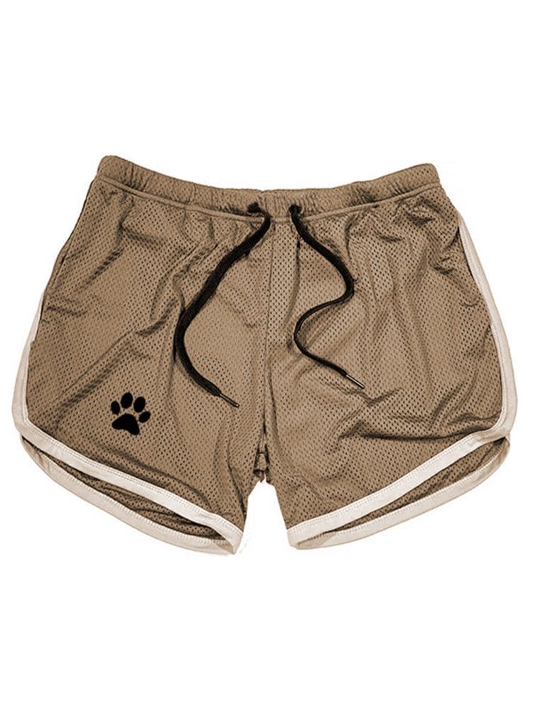 menaful Bear Pride Paw Shorts