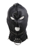 menaful Black Adult Flirt Tease Headgear Hood Cover