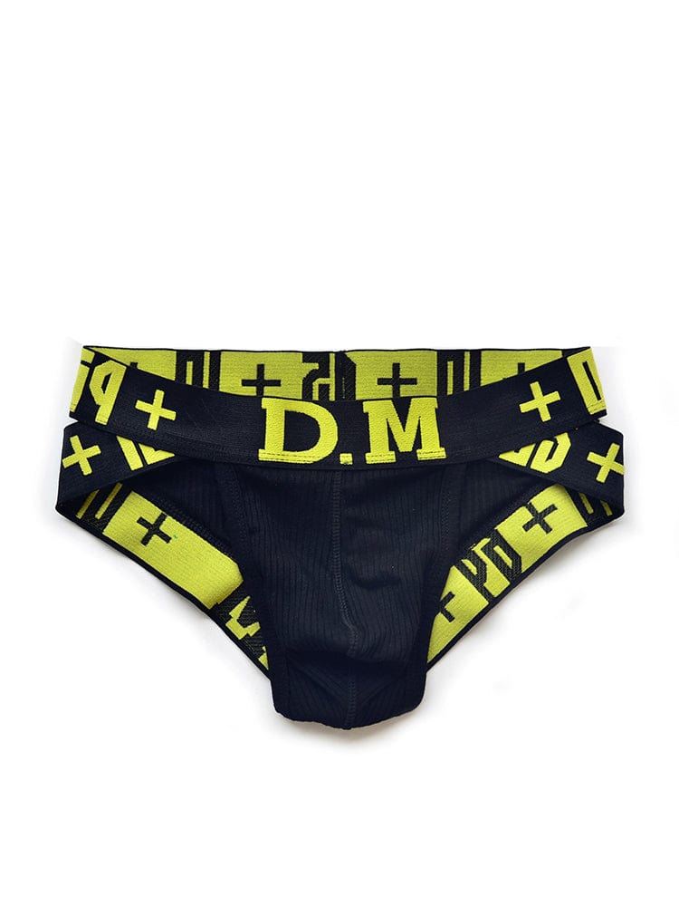 menaful Black / M Low Waist Sexy Men's High Briefs