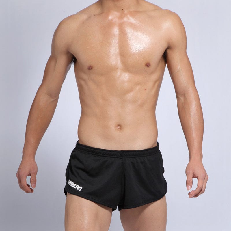 Menaful™ black / M Men's Breathable Athletic Shorts