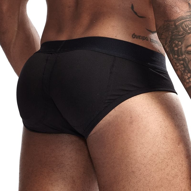 Menaful™ black / M Men's Butt-Lifting Brief(Removable Hip Padding)