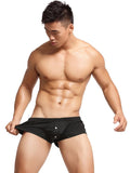 menaful Black / M Men's Cotton Boxer Briefs