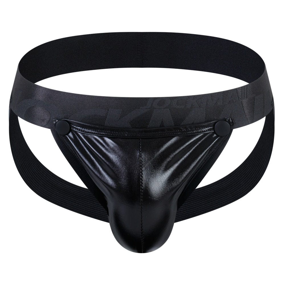 Menaful™ black / M Men's Detachable Pouch Jockstrap