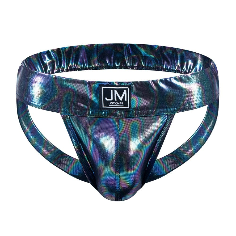 Menaful™ black / M Men's Faux Leather Sexy Thong