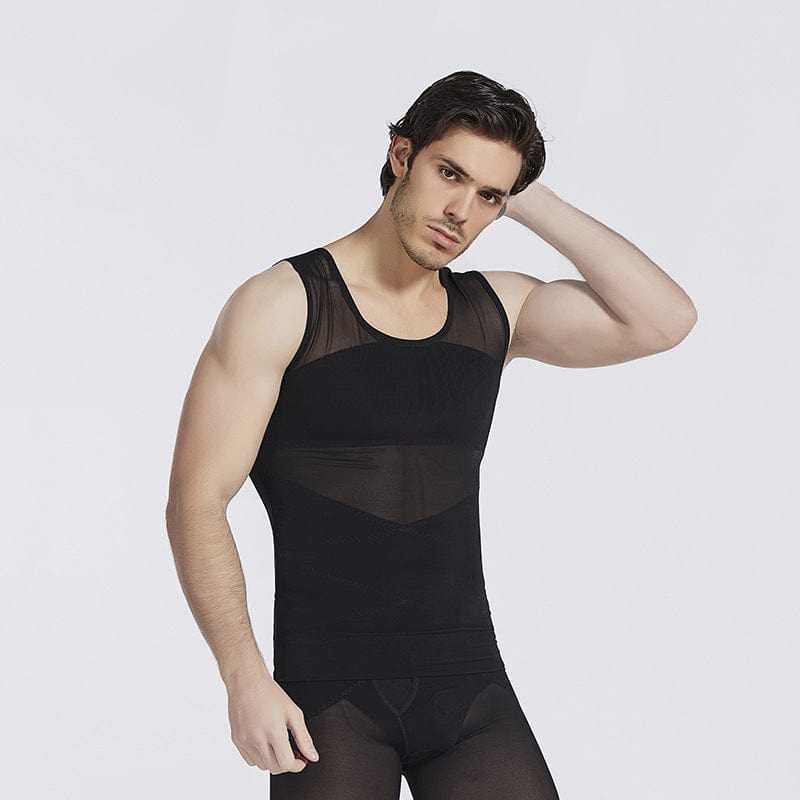 Menaful™ black / M Men's Invisible Tummy Control and Shaping Waist Cincher