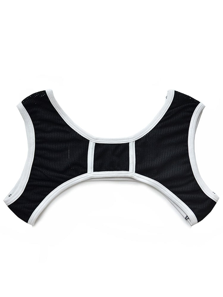 menaful Black / M Men's Party Gym Elastic Chest Strap Harness