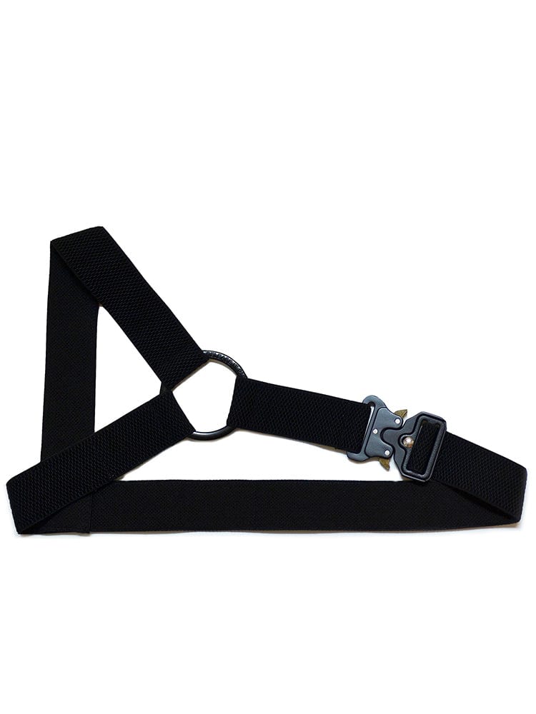 menaful Black / M Metal Buckle Sexy Chest Strap Harness