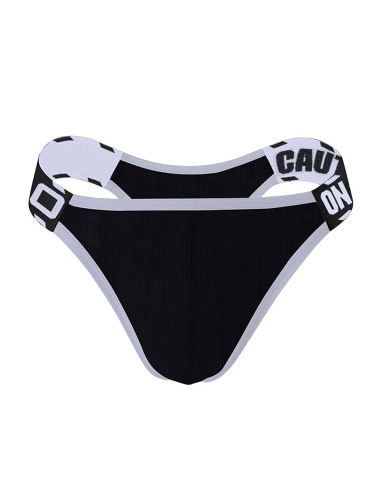 menaful Black / M Sexy Breathable Sports Stretch Thong