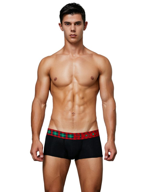 menaful Black / M Sexy U Men's Boxer Briefs