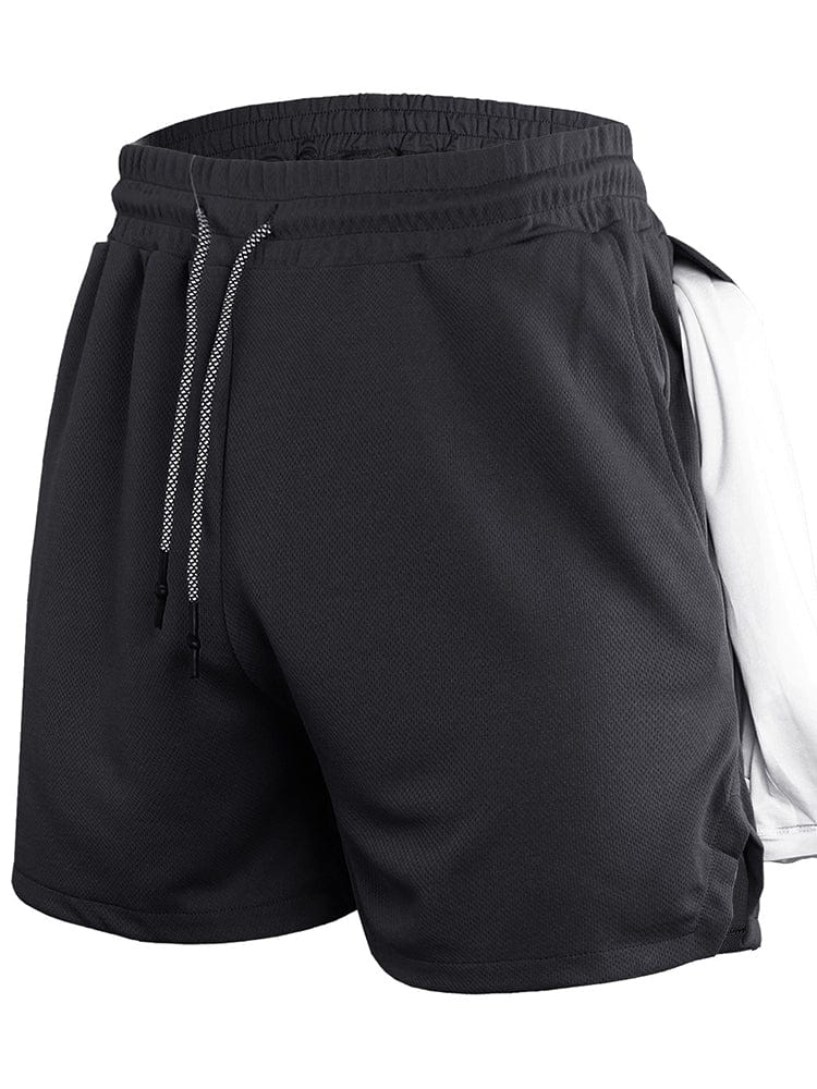 menaful Black / M Summer Men's Beach Shorts