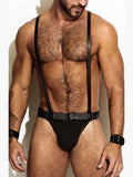 menaful Black / M Tough Guy Hormones Genuine Leather Harness