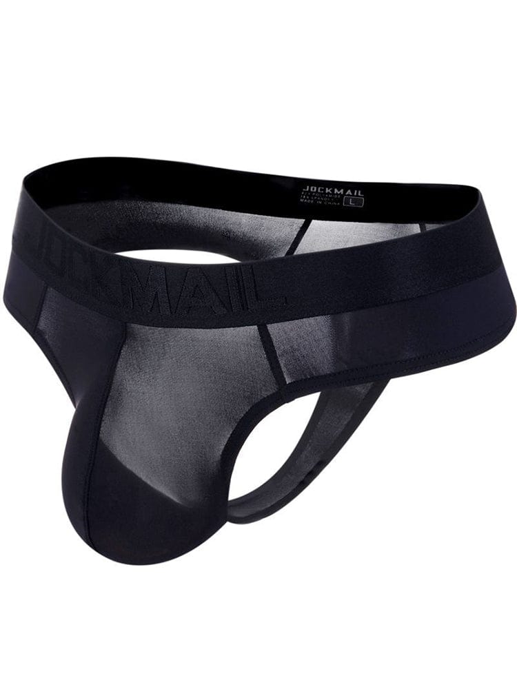 menaful Black / M Ultra-thin Translucent Sexy Men's Briefs