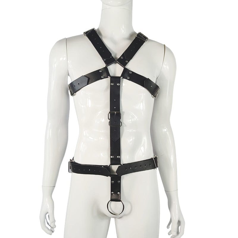 Menaful™ black Men's Body Harness for Bondage