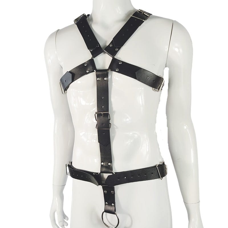 Menaful™ black Men's Body Harness for Bondage