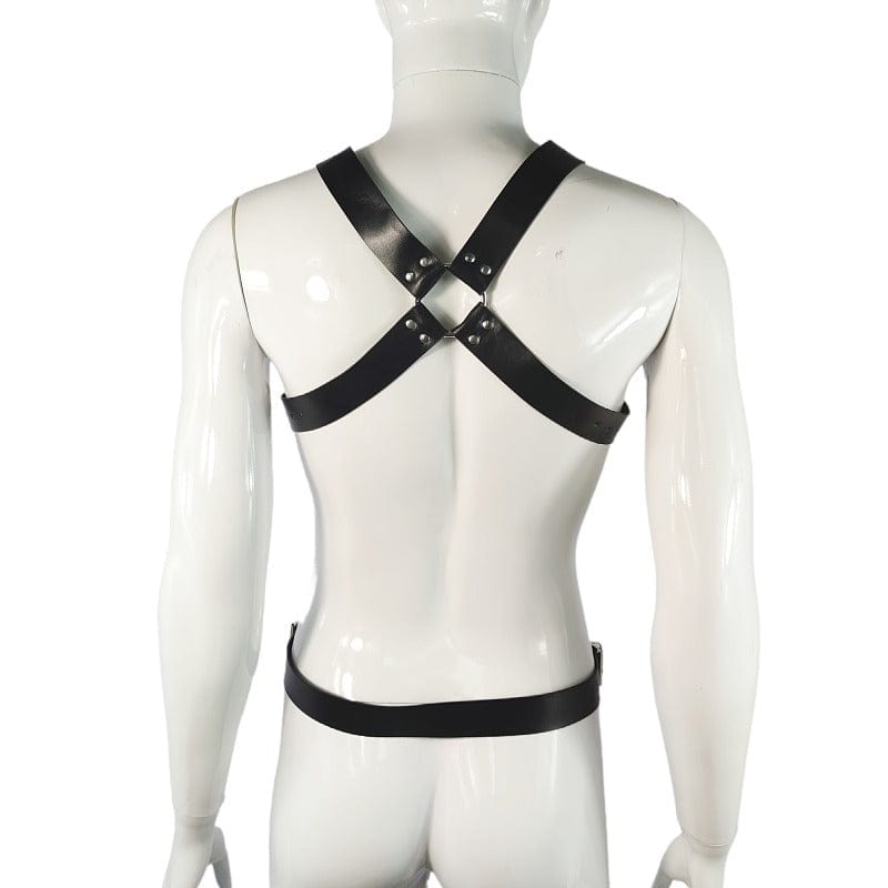 Menaful™ black Men's Body Harness for Bondage