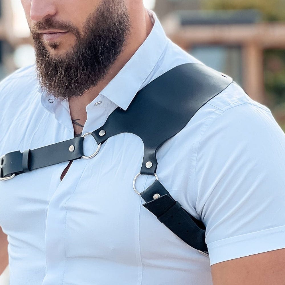 Menaful™ black Men's Punk Style Fashion Harness