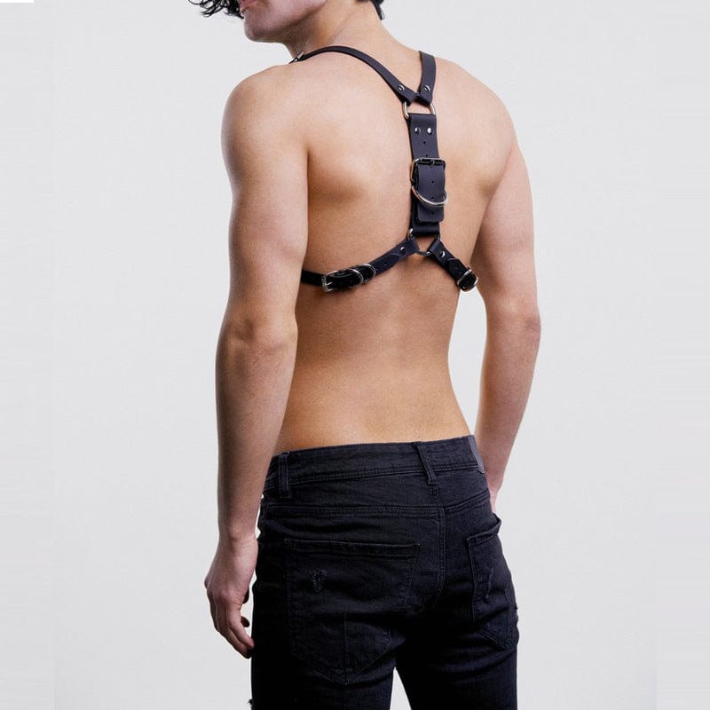 Menaful™ black Men's Versatile Sexy PU Harness