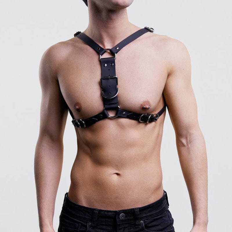 Menaful™ black Men's Versatile Sexy PU Harness