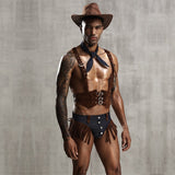 Menaful™ black / One size Men's cowboy cotton Lingerie