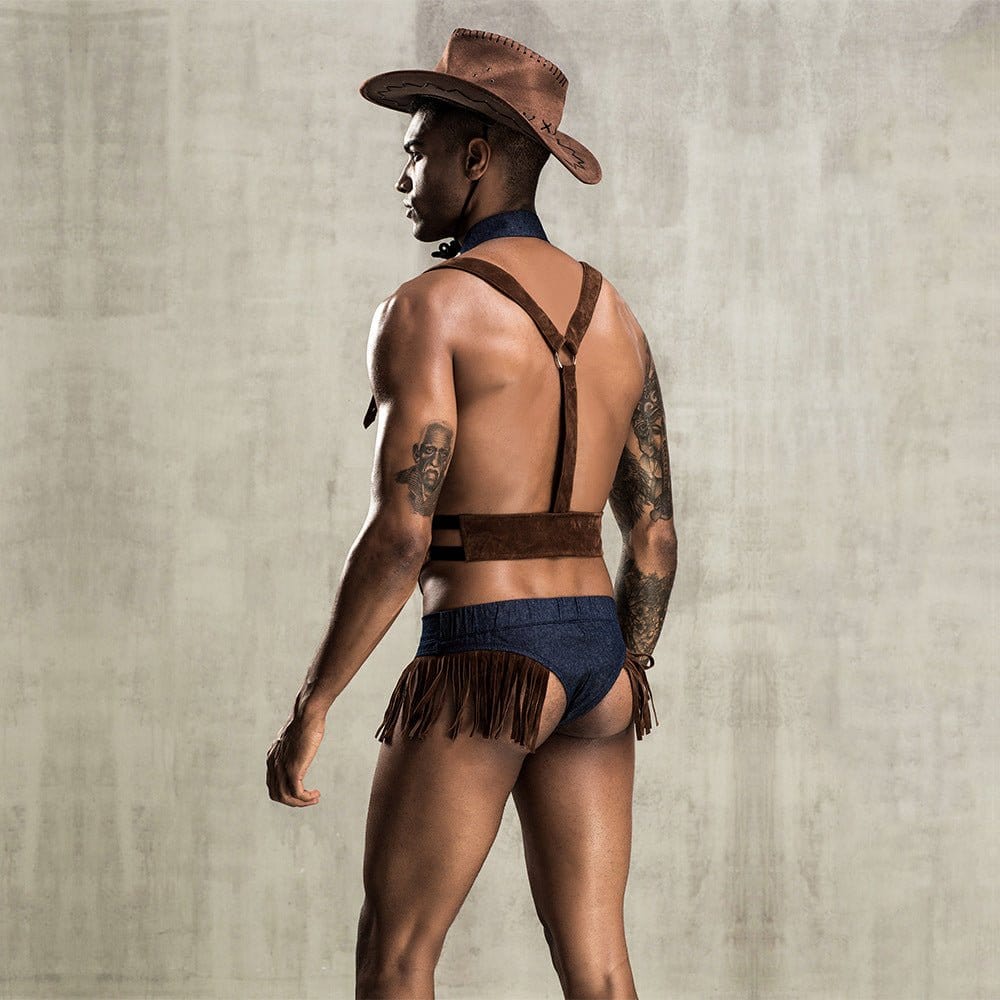 Menaful™ black / One size Men's cowboy cotton Lingerie