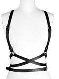 menaful Black / One Size Sexy Corset Temptation Suspenders Harness