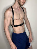 menaful Black / One Size Trendy Punk Belt Harness - Black