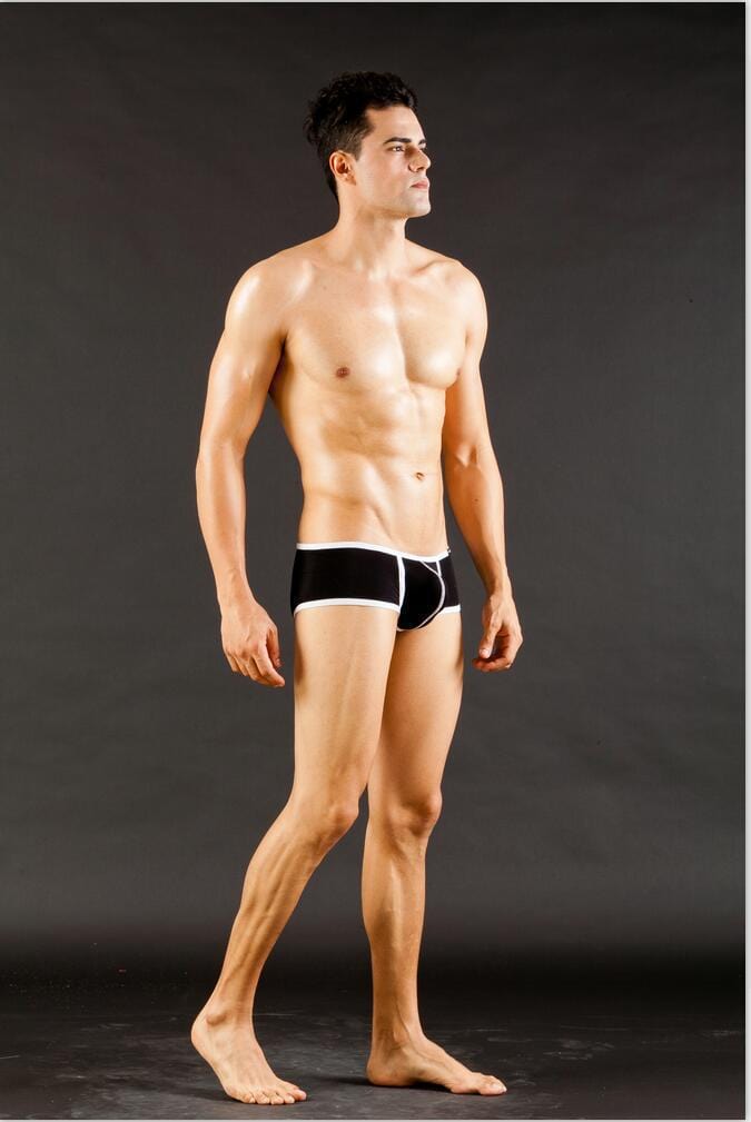 Menaful™ black / S Men's Low-Rise Ultra-Thin Super Stretch Briefs