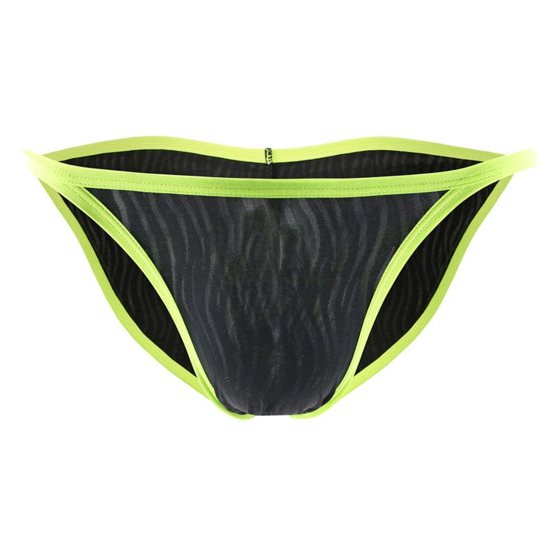 menaful Black / S Thin Striped Men's Briefs