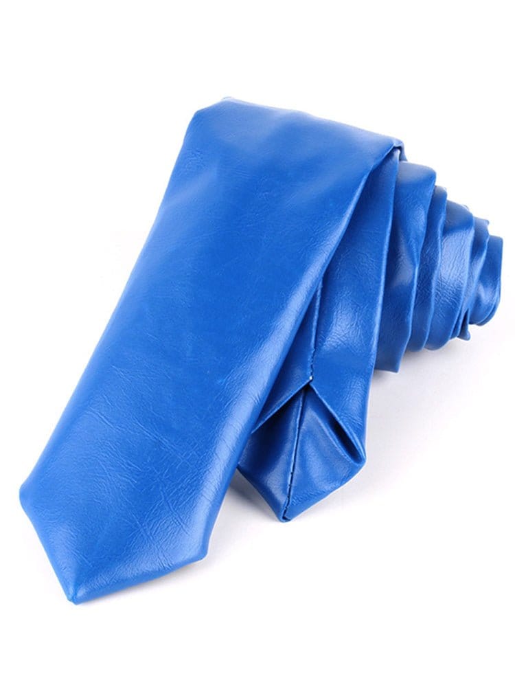 menaful Blue 5cm Wide Fashion Men's Tie