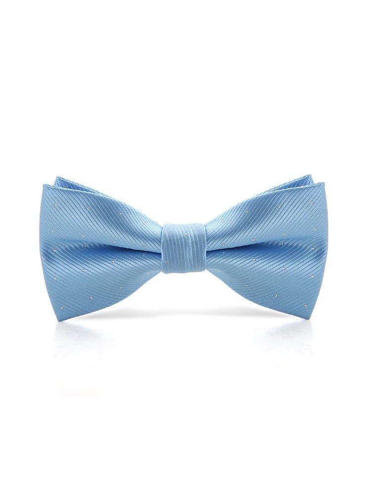 menaful Blue Evening shirt suit bow tie