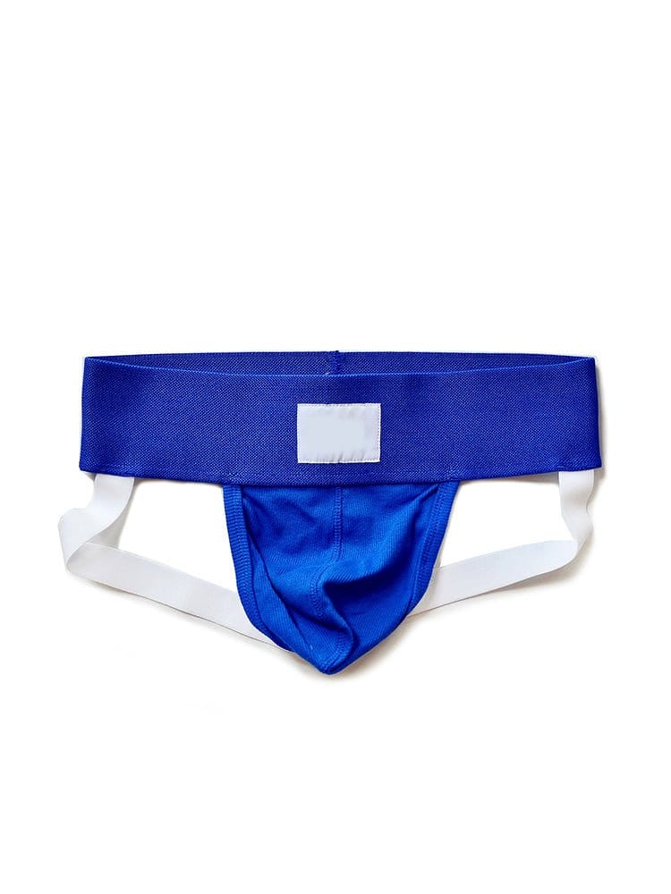 menaful Blue / M Low Rise Cotton Letter Thong