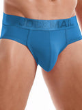 menaful Blue / M Mesh Breathable Fitness Briefs