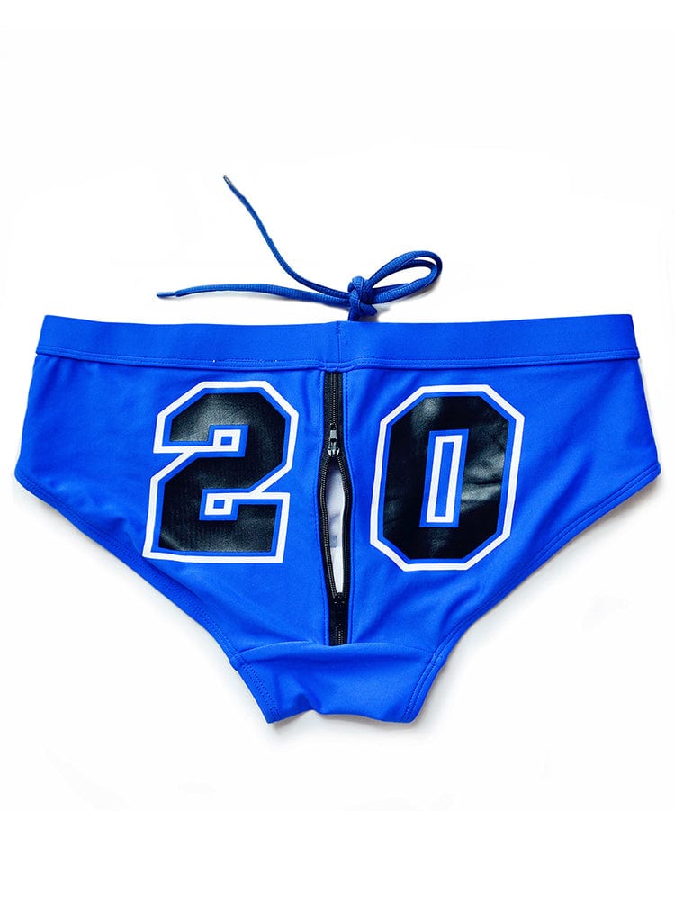 menaful Blue / M Open Design Swim Briefs