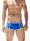 menaful Blue / M Sexy Fashion Men's Boxer Briefs