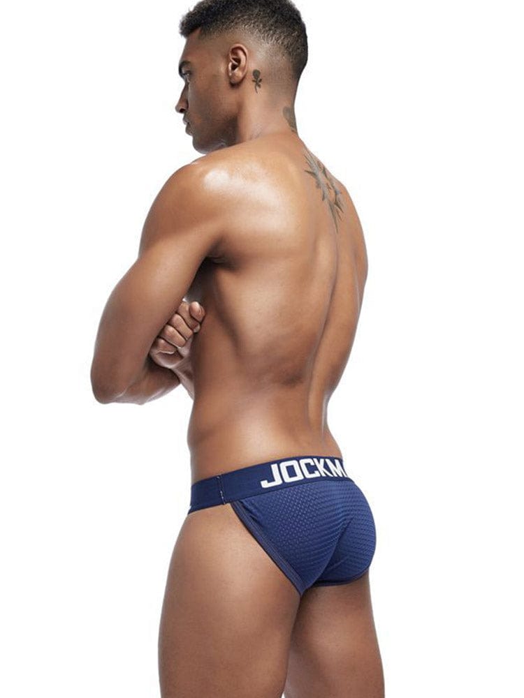 menaful Blue / M U Convex Men Mesh Briefs