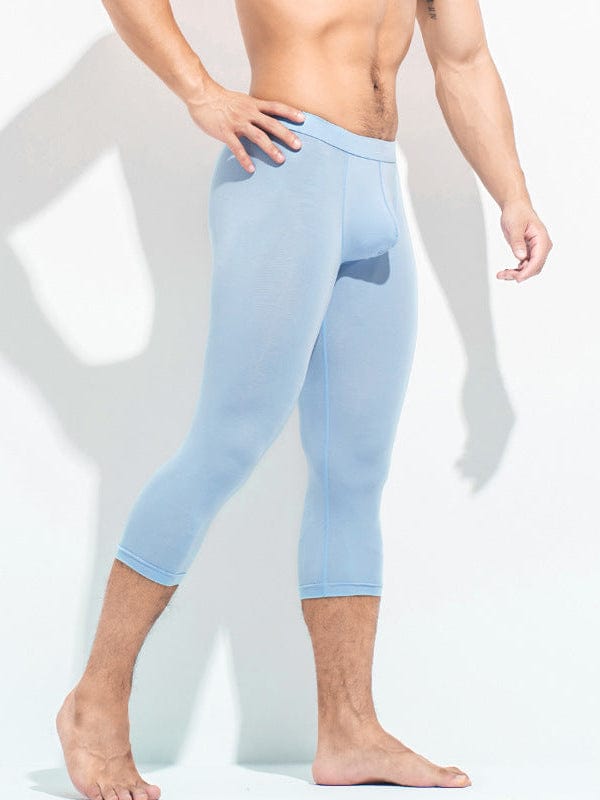 menaful Blue / M U Convex Slim Fit Leggings