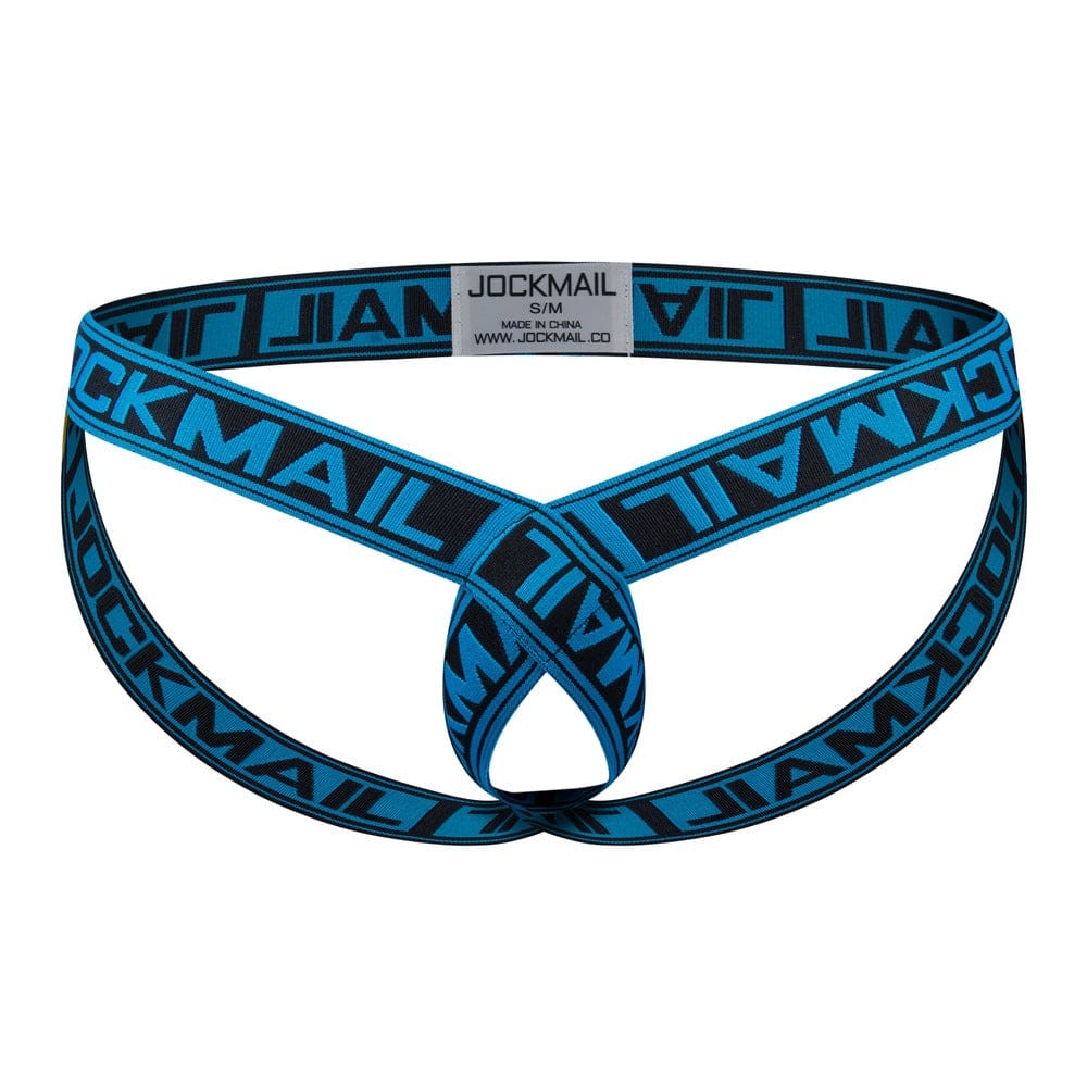 menaful Blue / S/M Elastic Jockstrap