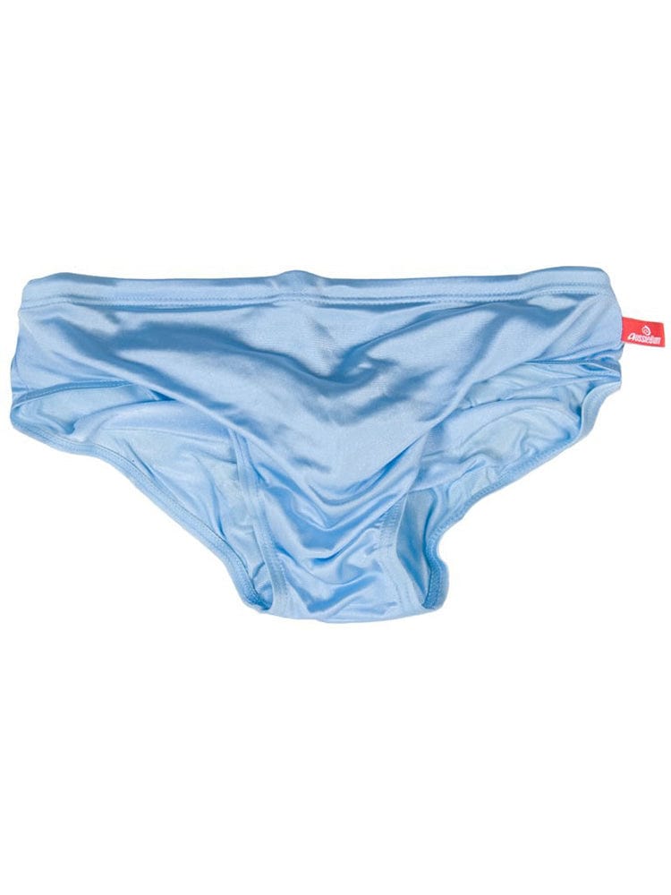 menaful Blue / S Transparent Swim Briefs