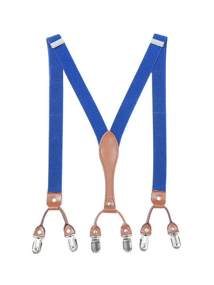 menaful Blue Two-layer British Shoulder Strap