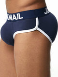 menaful Bottoms Royal Blue / M 3D Padded Push Up  Boxer Briefs