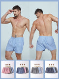 menaful Boxers 3 Pack Organic Cotton Loose Boxers